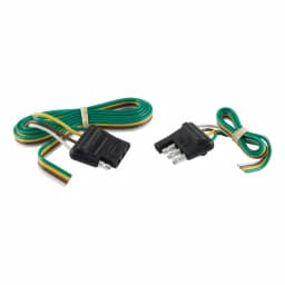 CURT 4-Way Flat Trailer Connector Kit with 12" and 48" Wires thumbnail 6