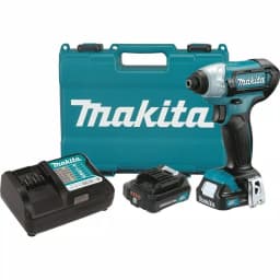 Makita 12V MAX CXT Cordless 1/4 in. Impact Driver Kit with (2) 2.0Ah Batteries, Charger, and Hard Case thumbnail 1