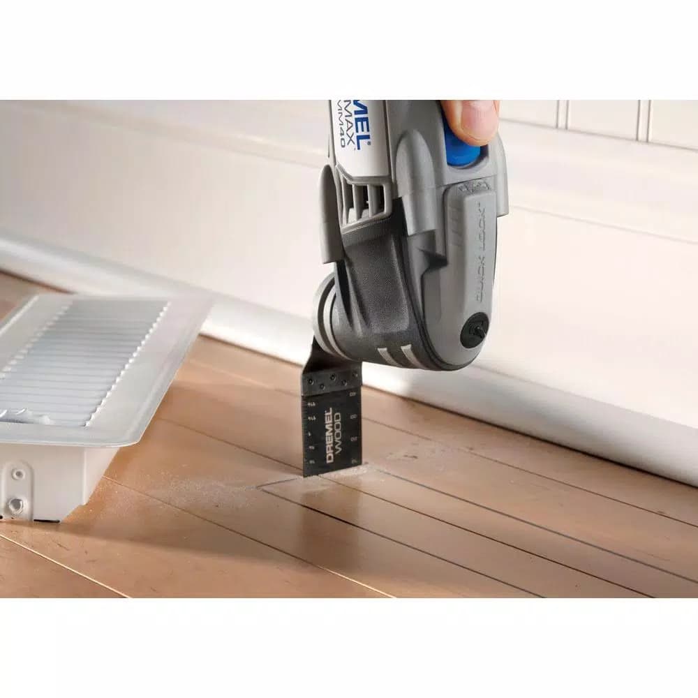 Dremel Multi-Max 1-5/8 in. Wood Flush Cut Oscillating Tool Blade, U2 Interface