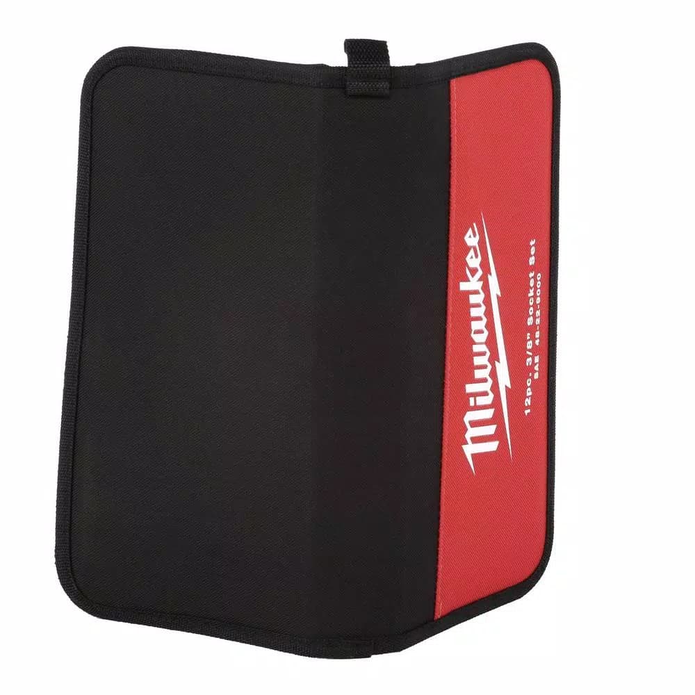 Milwaukee 12-Piece 3/8 in. Drive SAE Ratchet and Socket Set