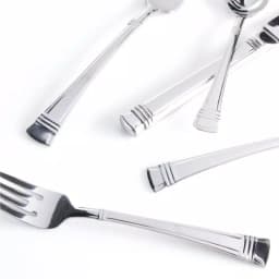 Gibson Cordell 20-Piece Stainless Steel Flatware Set, Service for 4, Mirror Polished thumbnail 2