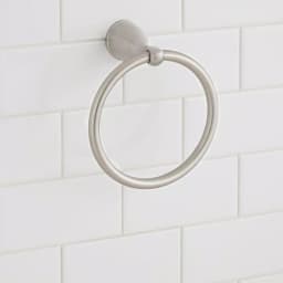 Glacier Bay Builders Hand Towel Ring, Brushed Nickel thumbnail 2