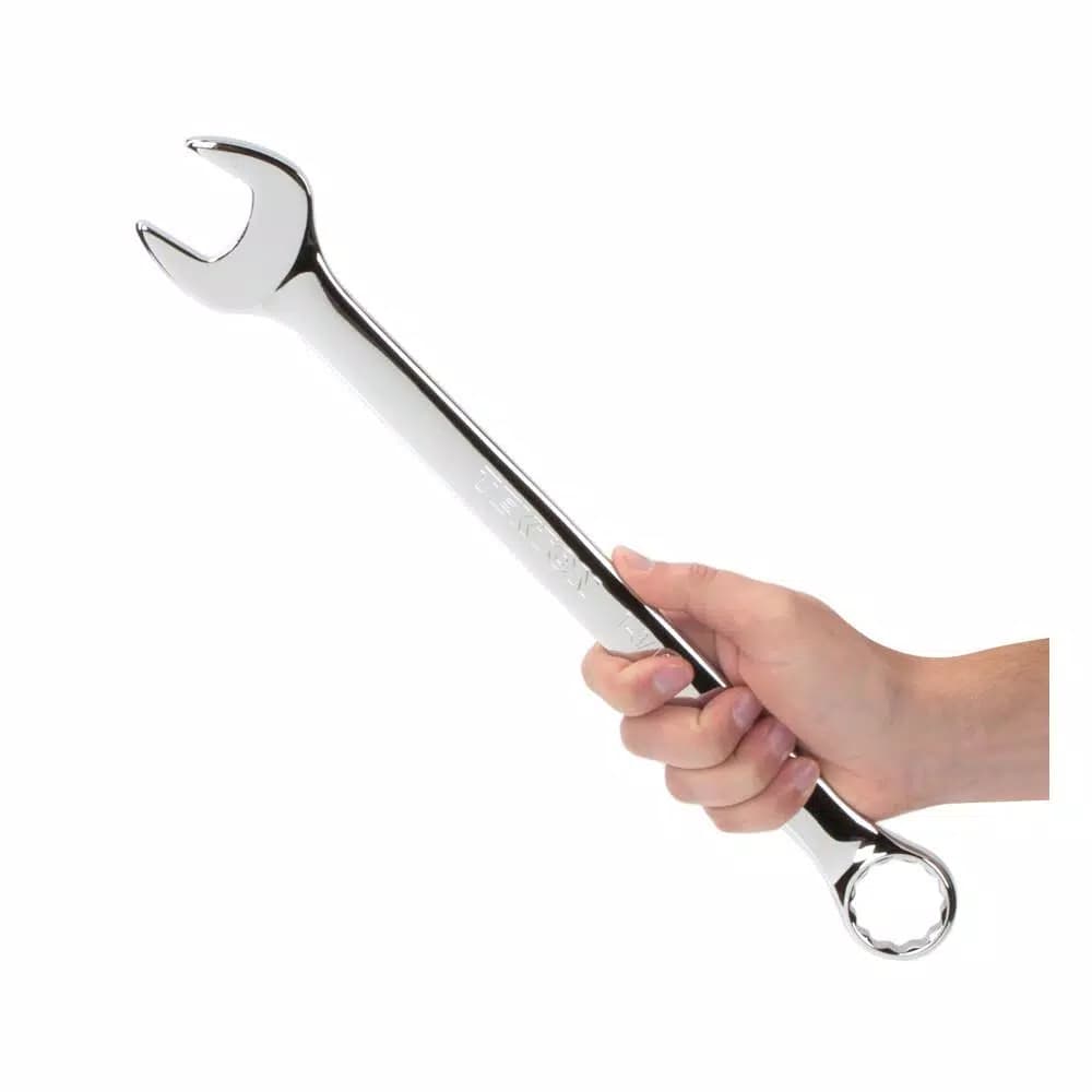 TEKTON 1-3/16 in. Combination Wrench, 12-Point Box End, Chrome Vanadium Steel