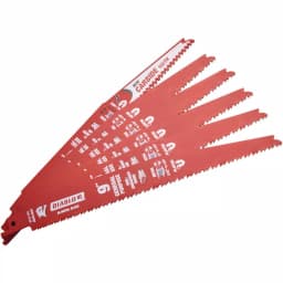 Diablo Demo Demon 9 in. 8/14 TPI General Purpose Reciprocating Saw Blades, 5-Pack + Bonus Carbide Blade thumbnail 3