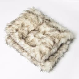 Best Home Fashion Bleached Finn Faux Fur Throw Blanket, 58 in. x 60 in. thumbnail 5