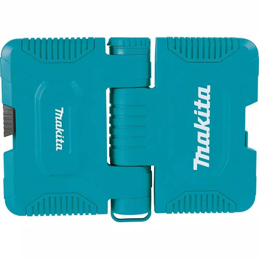 Makita ImpactX 50-Piece Impact Rated Driver Bit Set, S2 Steel Hex Shank