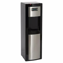 Glacier Bay Bottom Load Water Dispenser, Stainless Steel and Black Piano Gloss thumbnail 1