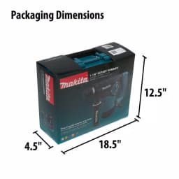 Makita 7 Amp 1-1/8 in. SDS-Plus Corded Rotary Hammer Drill with Hard Case thumbnail 10