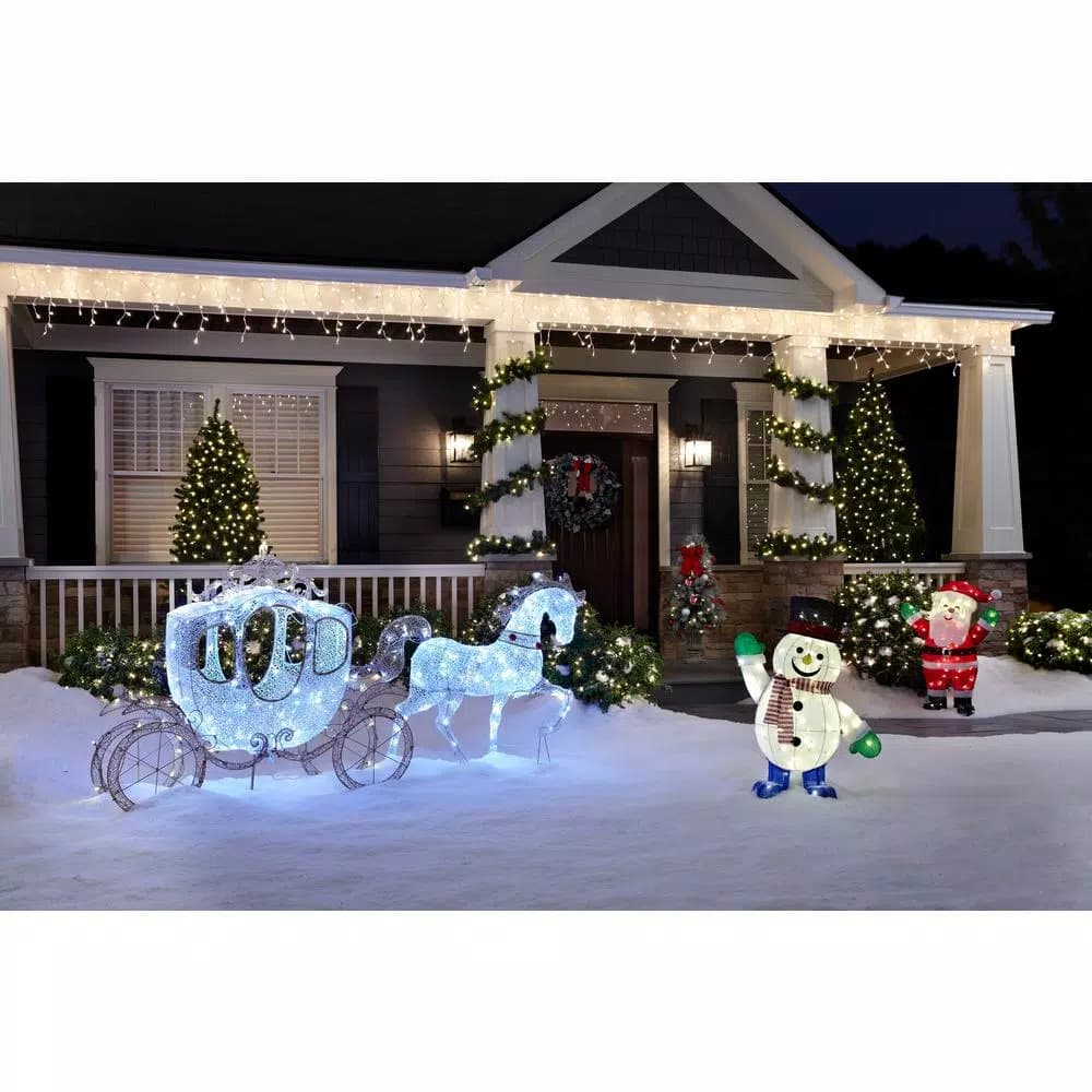 Unbranded Brite Star Professional Series 100-Light Clear Mini String Lights with Green Wire (Set of 2)