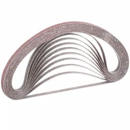 Makita 40-Grit Abrasive Belt 3/8 in. x 21 in. (10-Pack) thumbnail 1