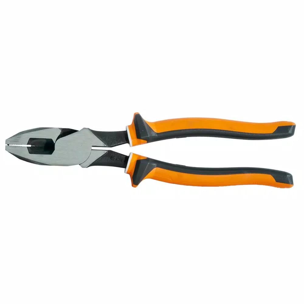 Klein Tools 9 in. Insulated High-Leverage Side-Cutting Pliers, 1000V Rated