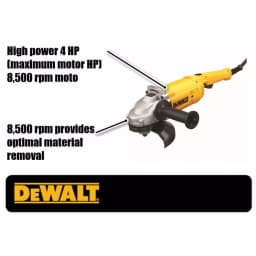 DEWALT DWE4517 7 in. Angle Grinder, 15 Amp, 8500 rpm thumbnail 2