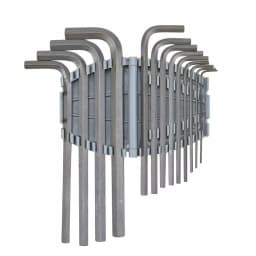 Husky 13-Piece Metric Long Arm Hex Key Set with Color-Coded Caddy thumbnail 4