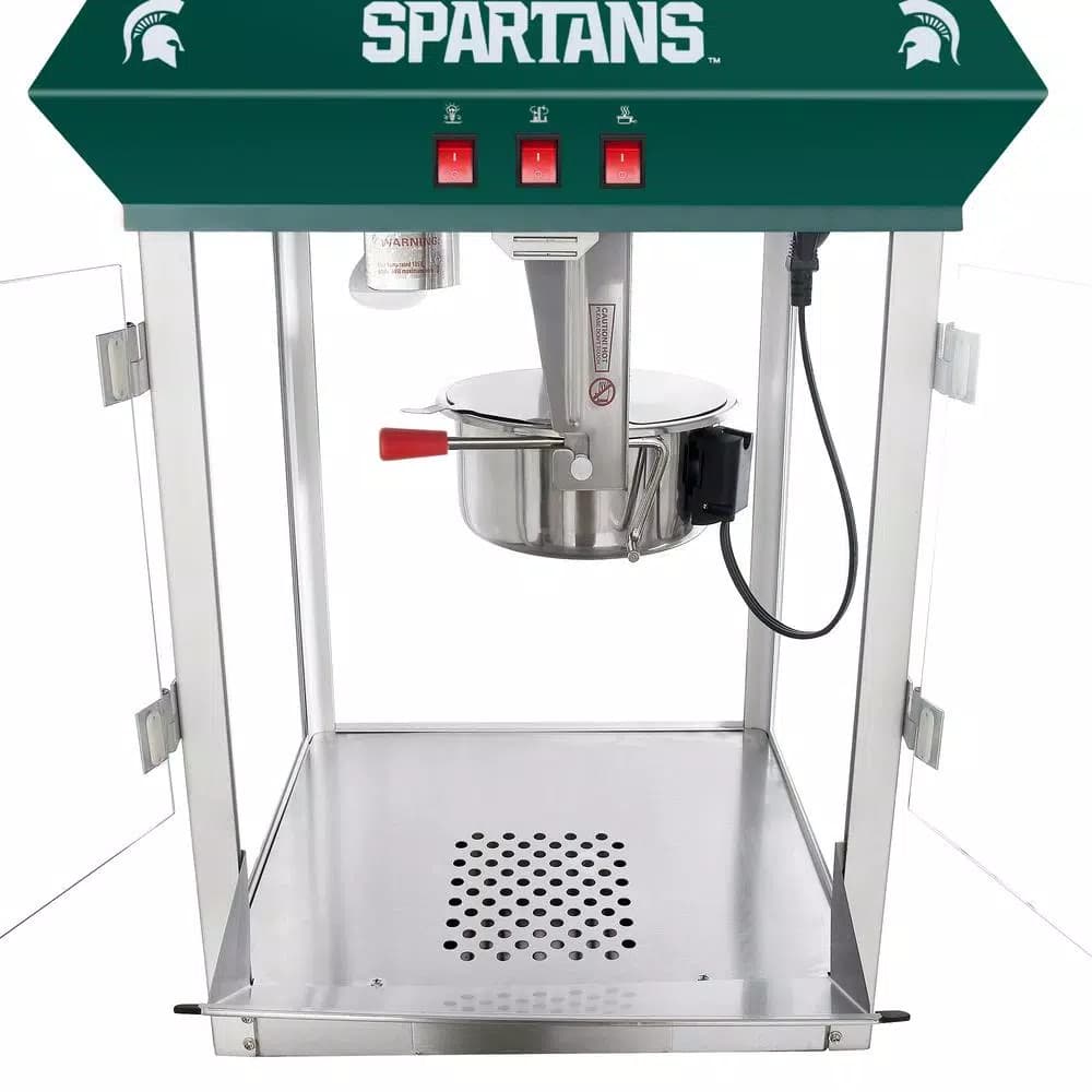 Great Northern Popcorn Michigan State University Spartans 8 oz. Popcorn Machine