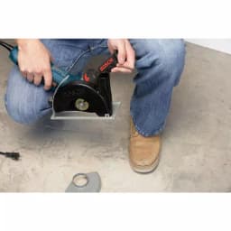 Bosch GWS13-50VSP-DG 13 Amp 5 in. Variable Speed Corded Angle Grinder with Dust Guard thumbnail 9