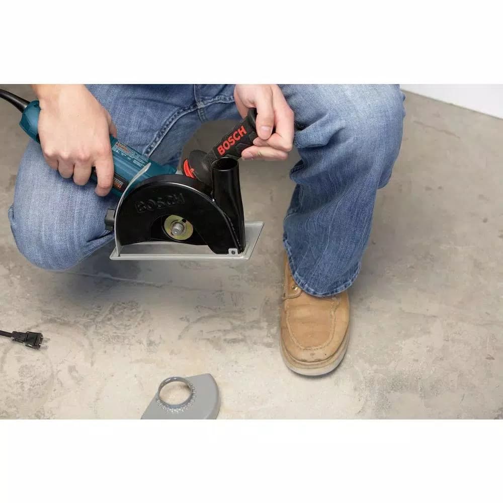 Bosch GWS13-50VSP-DG 13 Amp 5 in. Variable Speed Corded Angle Grinder with Dust Guard