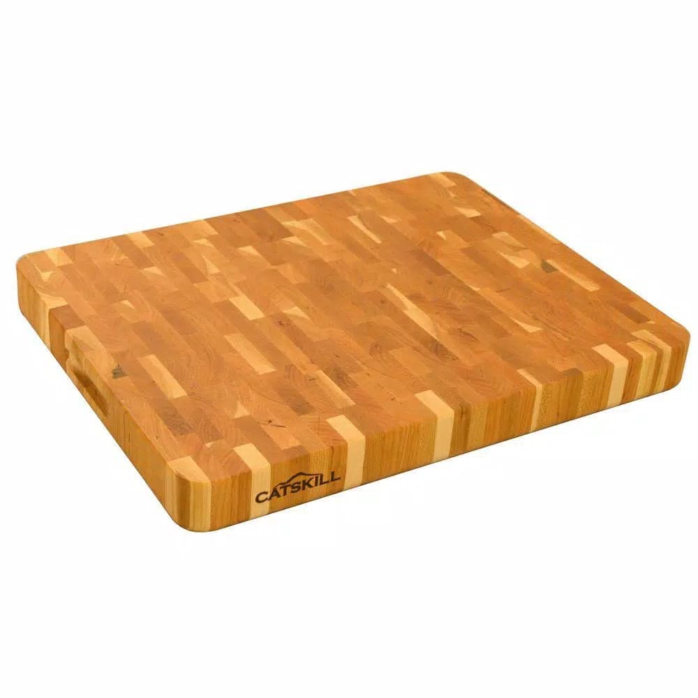 Catskill Craftsmen End-Grain Hardwood Chopping Block Cutting Board