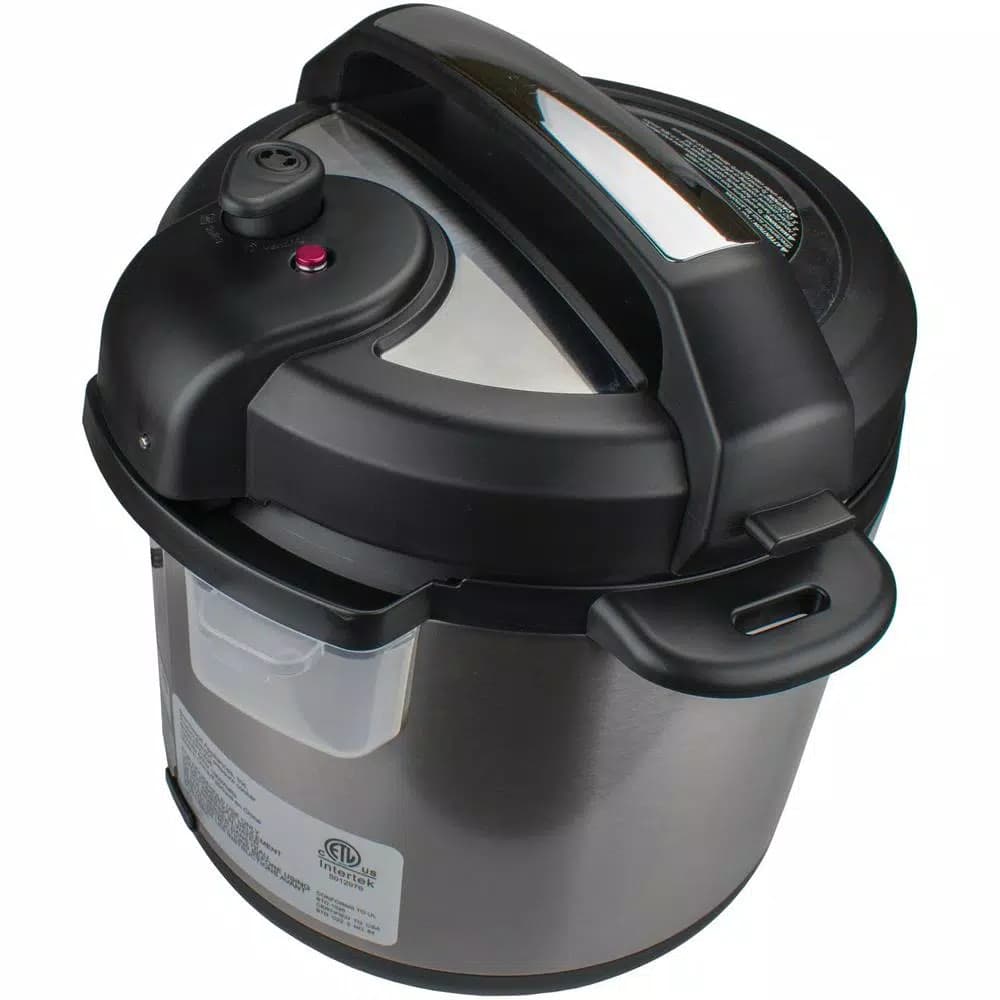 Unbranded Brentwood Appliances 6 Qt. Easy Pot 8-in-1 Electric Multicooker with LED Display, Silver