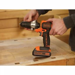 BLACK+DECKER 20V MAX Matrix Cordless Drill/Driver Kit with 1.5Ah Battery and Charger thumbnail 2