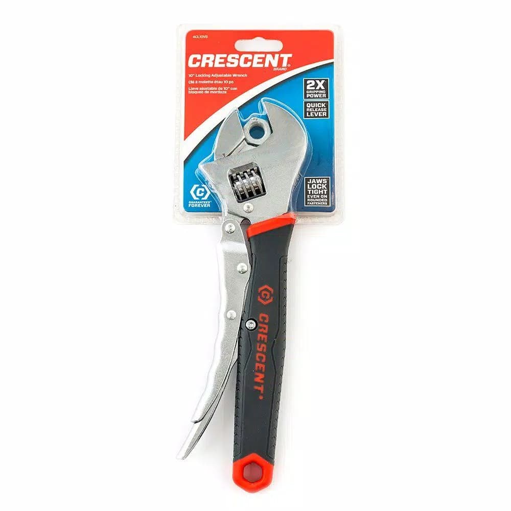 Crescent 10 in. Locking Adjustable Wrench with Quick Release
