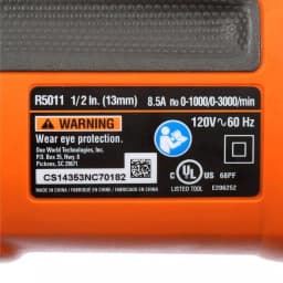 RIDGID 1/2 in. Heavy-Duty Corded Hammer Drill, 8.5 Amp thumbnail 11