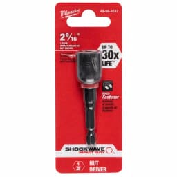 Milwaukee SHOCKWAVE Impact Duty 1/2 in. Magnetic Nut Driver, 2-9/16 in. Length thumbnail 2