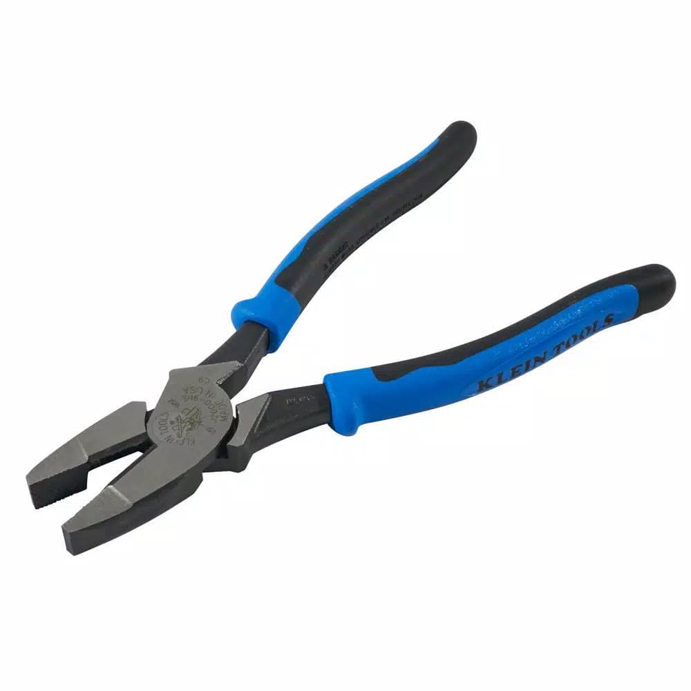 Klein Tools 9 in. Journeyman High Leverage Side Cutting Pliers