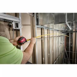 Milwaukee STUD Gen II 25 ft. Magnetic Tape Measure with 17 ft. Reach thumbnail 12