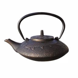Old Dutch Unity Koi Cast Iron Tetsubin Teapot, Black and Copper, 4.75-Cup Capacity thumbnail 1