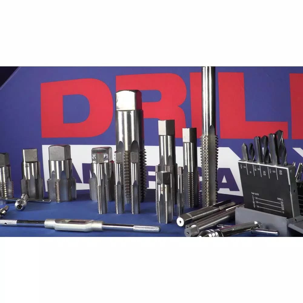 Drill America 1-5/16 in. -12 High Speed Steel Plug Hand Tap