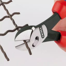 Knipex Twin-Force Heavy Duty Forged Steel Pliers with Multi-Component Comfort Grip thumbnail 2