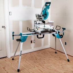 Makita 12 in. 15 Amp Dual-Bevel Sliding Compound Miter Saw with Laser and Folding Stand thumbnail 3