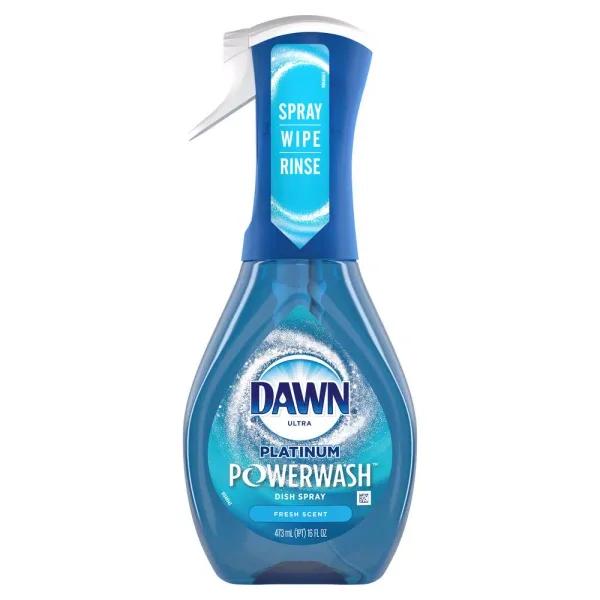 Dawn Platinum Powerwash Dishwashing Liquid Fresh Scent, 16 oz (6-Pack)