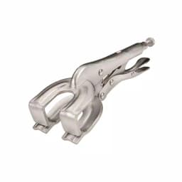 TEKTON 9 in. Welding Clamp Locking Pliers with Chrome Plated Finish thumbnail 1
