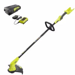 RYOBI 40V Cordless String Trimmer with 2.0 Ah Battery and Charger Included thumbnail 1