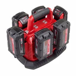 Milwaukee M18 18V Lithium-Ion 6-Port Sequential Battery Charger 48-59-1806 thumbnail 3