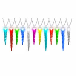 LightShow 12-Light LED Multi-Color Color-Changing Icicle Light Set thumbnail 6