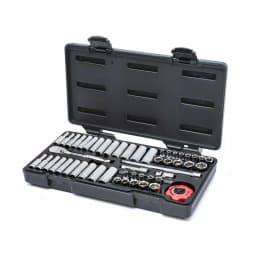 GearWrench 1/4 in. Drive 6-Point Ratchet and Socket Set, 51-Piece thumbnail 2