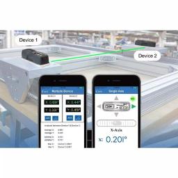 Digi-Pas DWL1500XY 6 in. 2-Axis Smart Master Precision Digital Level & Bluetooth Inclinometer thumbnail 6