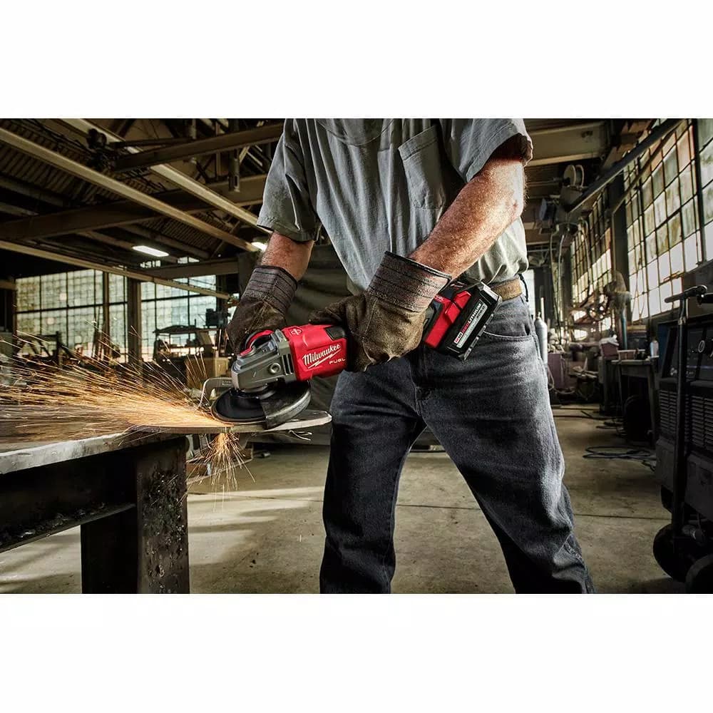Milwaukee M18 FUEL 4-1/2 in. to 6 in. Brushless Cordless Angle Grinder (Tool-Only)