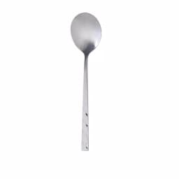 Oneida Shui 18/0 Stainless Steel Rice and Soup Spoons, Set of 12 thumbnail 1