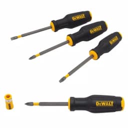 DEWALT MAXFIT 4-Piece Screwdriver Set with 25 ft. Tape Measure Combo Kit thumbnail 4
