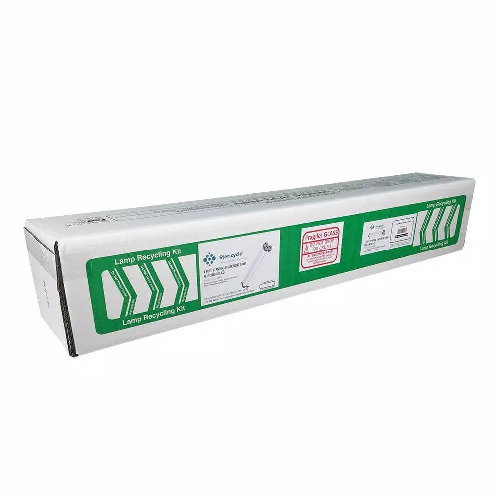 Unbranded 4 Foot Fluorescent Lamp Recycling Box - Holds 30 T12 or 71 T8 Lamps