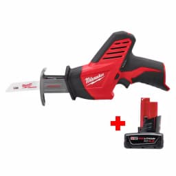 Milwaukee M12 12V Lithium-Ion Cordless Reciprocating Saw with 4.0 Ah Battery Kit thumbnail 1