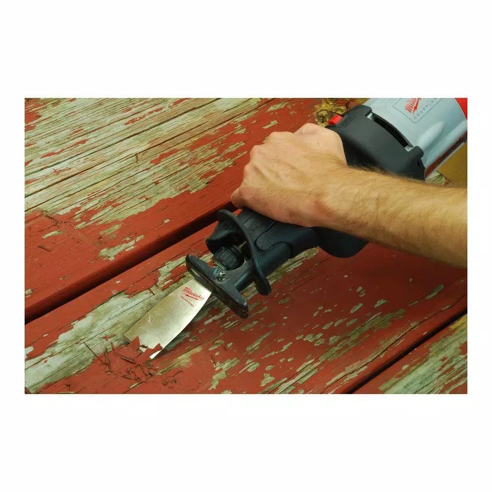 Milwaukee 1-1/2 in. Scraper Reciprocating Saw Blade, Steel