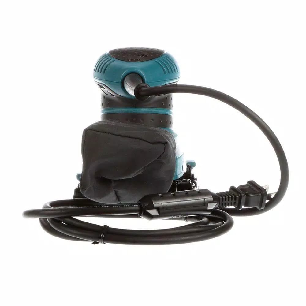 Makita 2 Amp Corded 1/4 Sheet Finishing Sander with Sanding Paper and Dust Bag