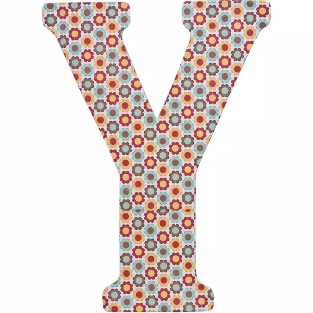 Jeff McWilliams Designs 23 in. Oversized Unfinished Wood Letter Y - Industrial Style Wall Decor