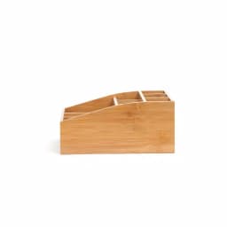 Mind Reader 9-Compartment Square Bamboo Condiment Organizer thumbnail 4