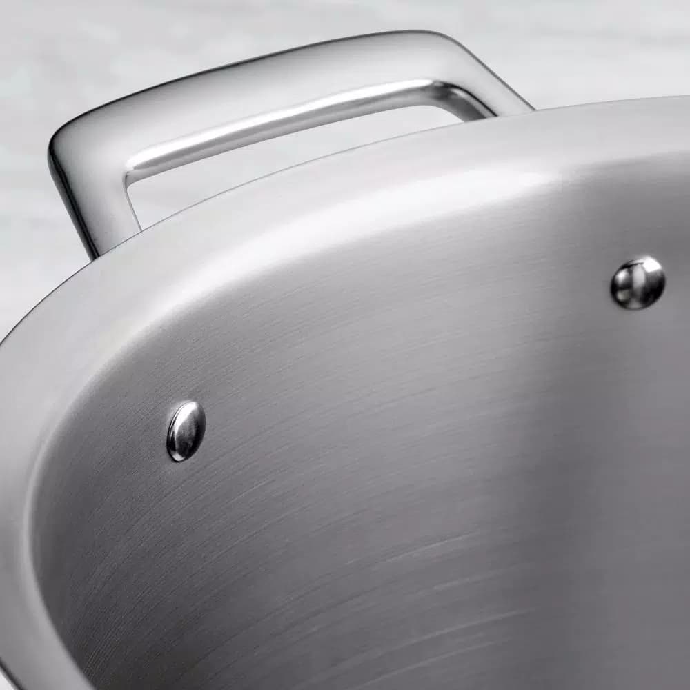 Tramontina Gourmet Prima 5 Qt. Stainless Steel Dutch Oven with Lid