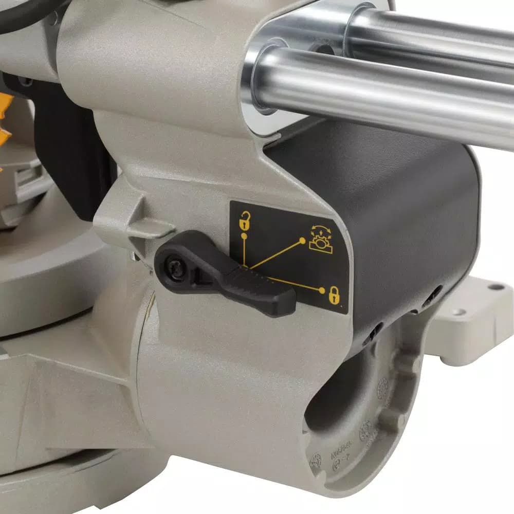 DEWALT 10 in. Double Bevel Sliding Compound Miter Saw, DW717